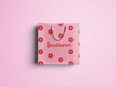 the good bunch - Florist Flower Shop Brand | 9/1 adobe illustrator brand brand design branding dribbble dribbblers dribble dribblebib graphic design instagram juices logo logo design logodesigners smoothies