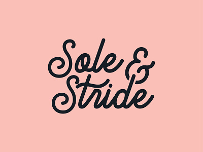 Sole & Stride Footwear Brand | 6/2 adobe illustrator brand brand design brand identity branding design dribbble facebook graphic design instagram logo logo design logodesigners pinterest sandals shoes