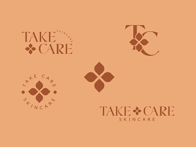 Take Care - Self-Care Brand | 6/1 adobe illustrator brand brand design brand designer branding cosmetics design dribbble facebook graphic design instagram logo logo design logo designer logodesigners pinterest self care