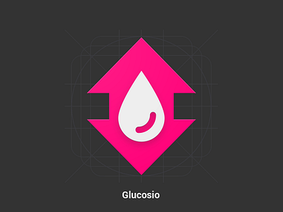 Glucosio - Material Design Icon android blood body cgm cholesterol csv diabetes glucosio hb1ac hba1c ketones medical