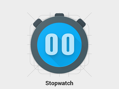 Stopwatch - Material Design Icon