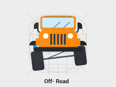 Off Road - Material Design Icon android application design google icon jeep material materialdesign off road