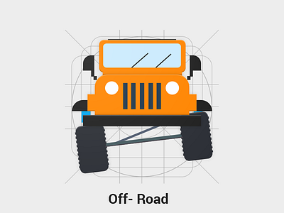 Off Road - Material Design Icon