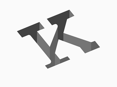 Alphabet K - Logo Design