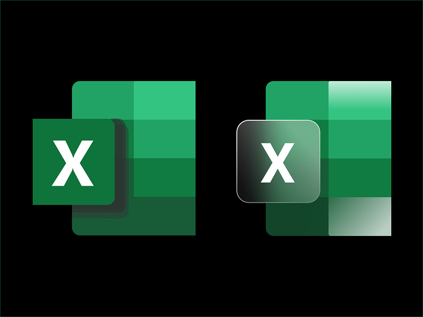 Microsoft Excel Icons By Srivathson Thyagarajan On Dribbble