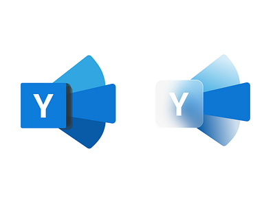 Microsoft Yammer Icons branding dailyuichallenge design icons illustration logo microsoft office vector windows yammer