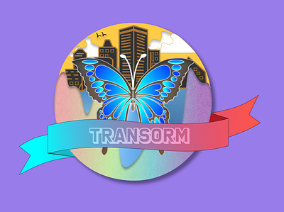 Coin #1: Transform art butterfly coin concept design illustration insects series transform vector