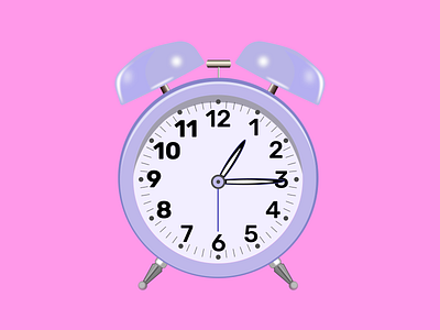 Alarm Clock alarm art buzzer clock dailyuichallenge design illustration reflections retro vector