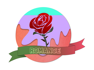Coin #11: Romance coin dailydesign dailyuichallenge design floer illustration romance rose series vector