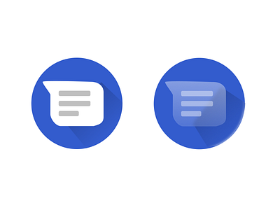 Android Messages Icons