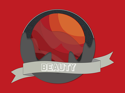 Coin #13: Beauty - (Venus) beauty coin dailydesign dailyuichallenge design illustration logo planet series symbolism vector venus