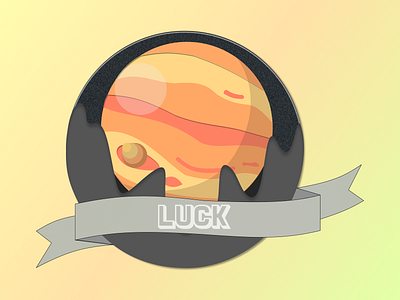 Coin 16: Luck - (Jupiter) coin concept dailyuichallenge design illustration jupiter logo luck planer series signify vector