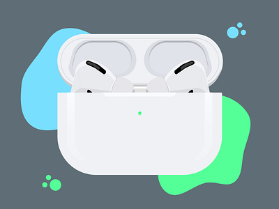 Apple's Airpods Pro Vector airpods appe design earphones illustration pro vector