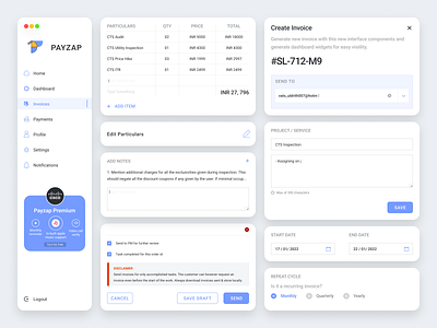 Invoicing Components