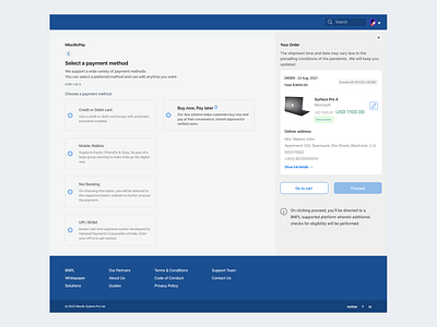 Buy Now, Pay Later Payments Screen bnpl credit design desktop ecommerce market microsoft payments system ui ux vector windows
