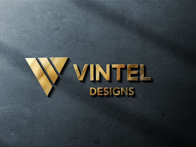 Vintel logo design