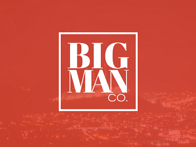 BigMan Co. branding identity logo