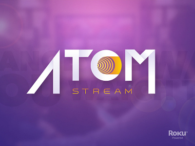 ATOM Stream branding roku smart tv tv app