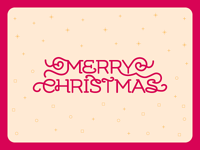 Merry Christmas christmas holidays merry christmas type typography