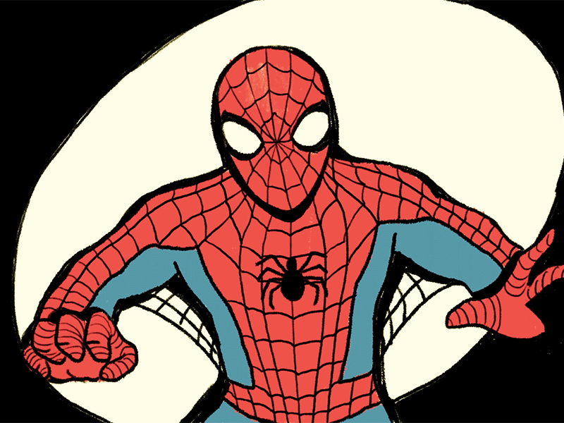 Spider-Man! animation comics ditko gif marvel spider man spiderman spidey stan lee stanlee steve ditko superhero