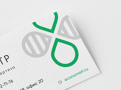 ECONOMETR / Logo, Visit Card