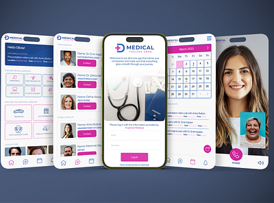 Medical tourism app concept app app design digital design mobile mobile app uxuidesign