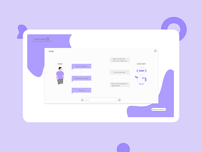 Chap bot - Web design app design minimal ui ux website