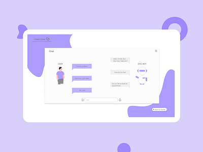 Chap bot -  Web design