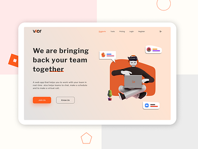 VROf Landing Page