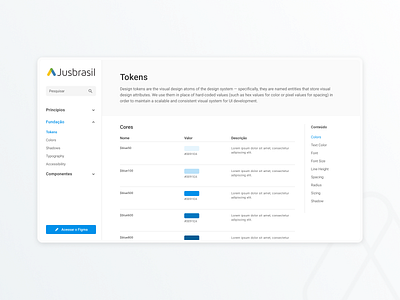 jusbrasil design system