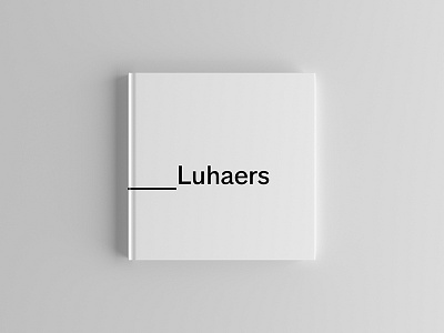 Visual Identity for Krists Luhaers - Portfolio Book black book branding cover design geometrical graphic design identity logo minimal minimalistic photo photography typography ui video visual identity web web design white