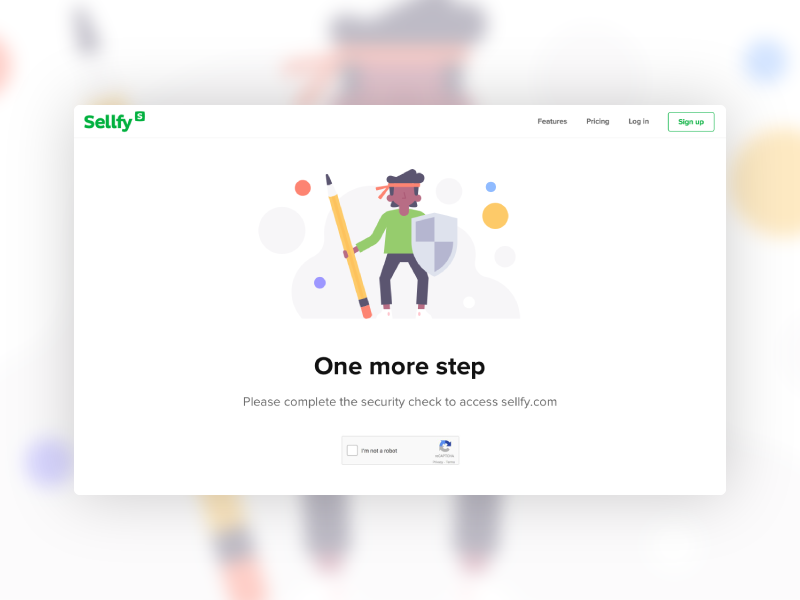 Error Pages for Sellfy