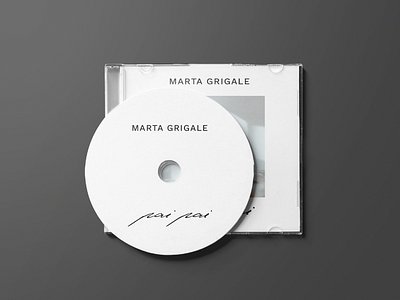 CD Artwork for Marta Grigale