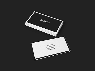 Barhes Brand Identity black black and white brand branding business cards design geometrical graphic design identity logo minimal minimalistic photography typography ui ux visual identity web webpage white