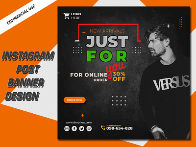 INSTAGRAM POST BANNER DESIGN banner banner ad banner ads banner advertising banner design banners design illustration instagram instagram banner instagram post instagram stories instagram template logo social media banner social media design social media templates socialmedia