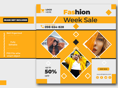 Sale Social Media Post Or Banner Template ad design ads ads design facebook post instagram instagram banner instagram post instagram stories social media design socialmediatemplate