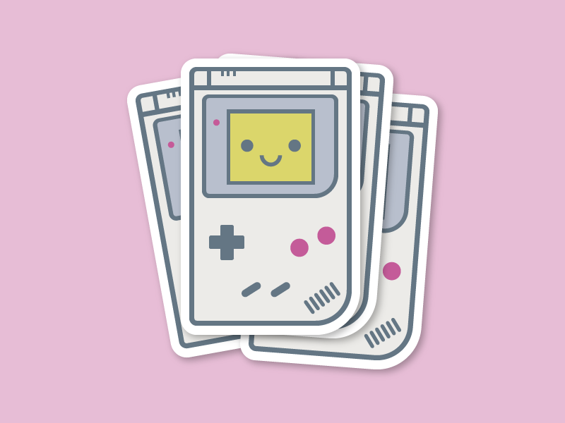 Game Boy Nintendo Sticker - Game Boy Nintendo Kawaii - Discover