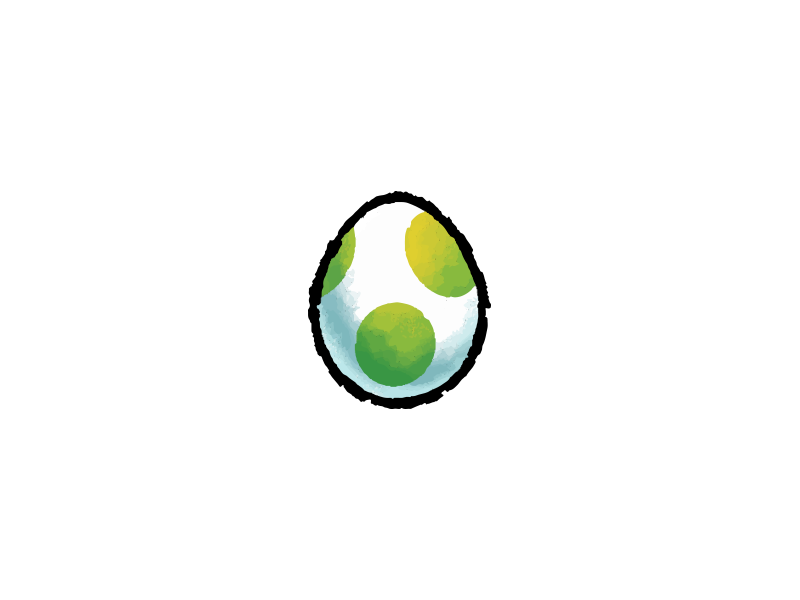 Yoshi's Egg by Alberto Conti on Dribbble