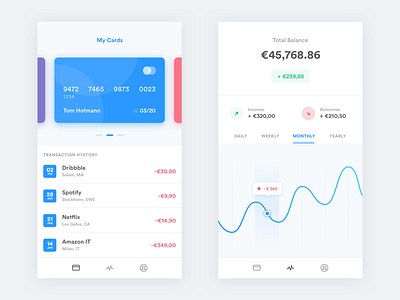 Wallet by Alberto Conti on Dribbble