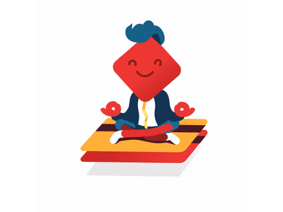 Good Balance (Get it?) balance credit credit card gif meditation money yoga