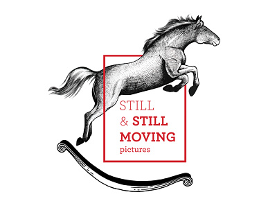 Still and Still Moving Pictures Logo branding camera cinema creative film logo movie niche production house reel stillstillmoving