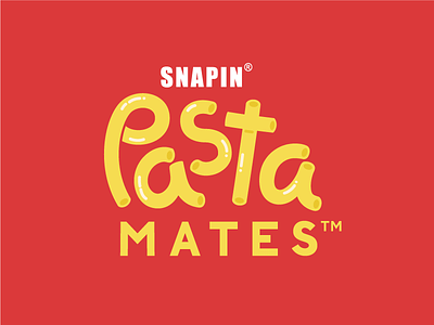 SNAPIN Pastamates Identity branding flavouring foodbeverage india italian food logo mumbai pasta red sauce sachets studio yummy