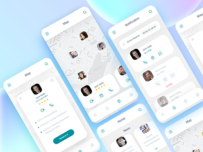 Medical app app design ui uidaily uidesign uidesigner uiux uiux design ux uxdesign