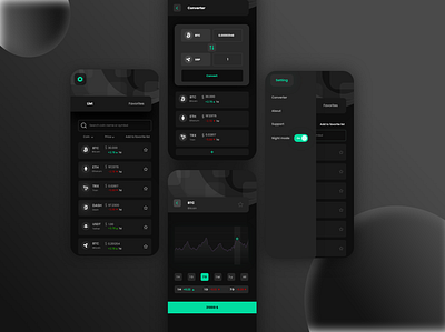 Crypto currency ui uidesign uiux uiux design ux wallet wallet ui walletapp
