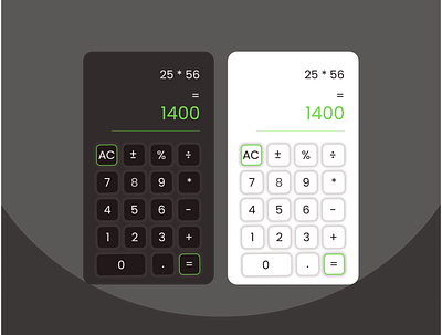 Daily UI #004 Calculator app design typography ui ux website
