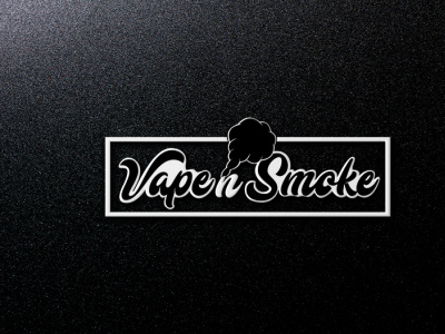 Logo Design art branding design graphic design illustration logo new logo smoke smoke logo vape vape and smoke vape logo vapor vaporwave vector