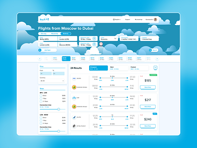 Airline tickets platform