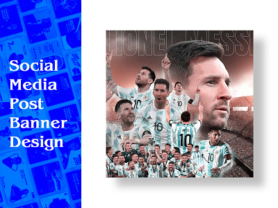 Sports Poster Design argentina bd designer branding creative design design facebook banner design fazle rabbi sarkar graphic design messi social media post banner design. sports poster design