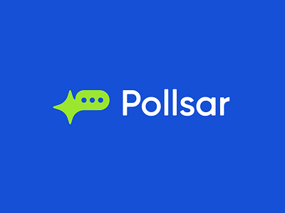 Pollsar logo branding design free graphic design icon logo minimal modern poll social star vector