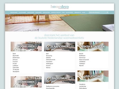 HomeDeco - Interior Inspiration desktop homedeco interior inspiration website